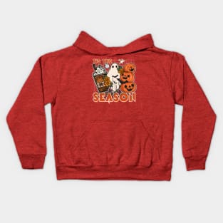 Thanksgiving Ghost And Pumpkins Kids Hoodie